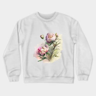 Beautiful and bright watercolour bouquet of flowers. Crewneck Sweatshirt